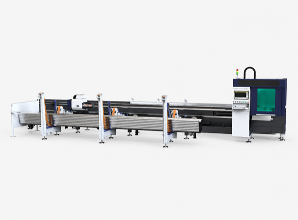 fully automatic laser tube cutting machine, automatic tube laser cutter, fiber laser tube cutting machine, metal tube cutting machine, CNC tube laser cutting machine, automatic loading tube cutter, Prato Laser