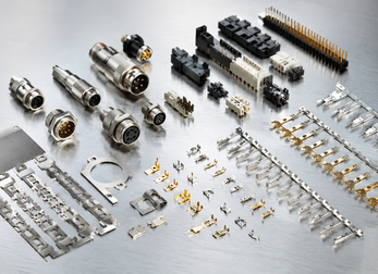 connector parts, terminal parts, electronic components, precision metal parts, laser processed connectors, Prato Laser