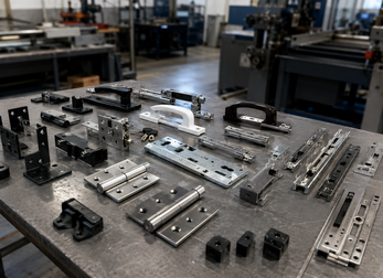 door hardware, window hardware, hinges, brackets, precision metal parts, Prato Laser