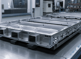 ev battery tray, laser cutting, aluminum frame, electric vehicle components, Prato Laser