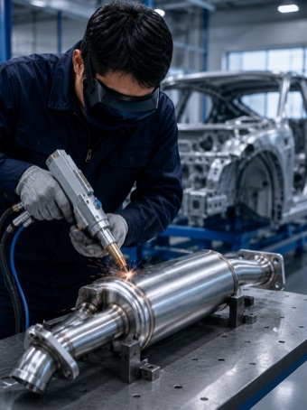 Automotive Parts, Exhaust Welding, Chassis Components, Body Panel Welding, Handheld Laser Welding, Stainless Steel Welding, Metal Fabrication, Low Heat Distortion