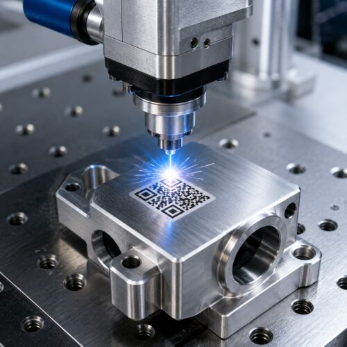 QR Code Laser Marking for Metal Parts: A Practical Guide to Traceability Featured Image