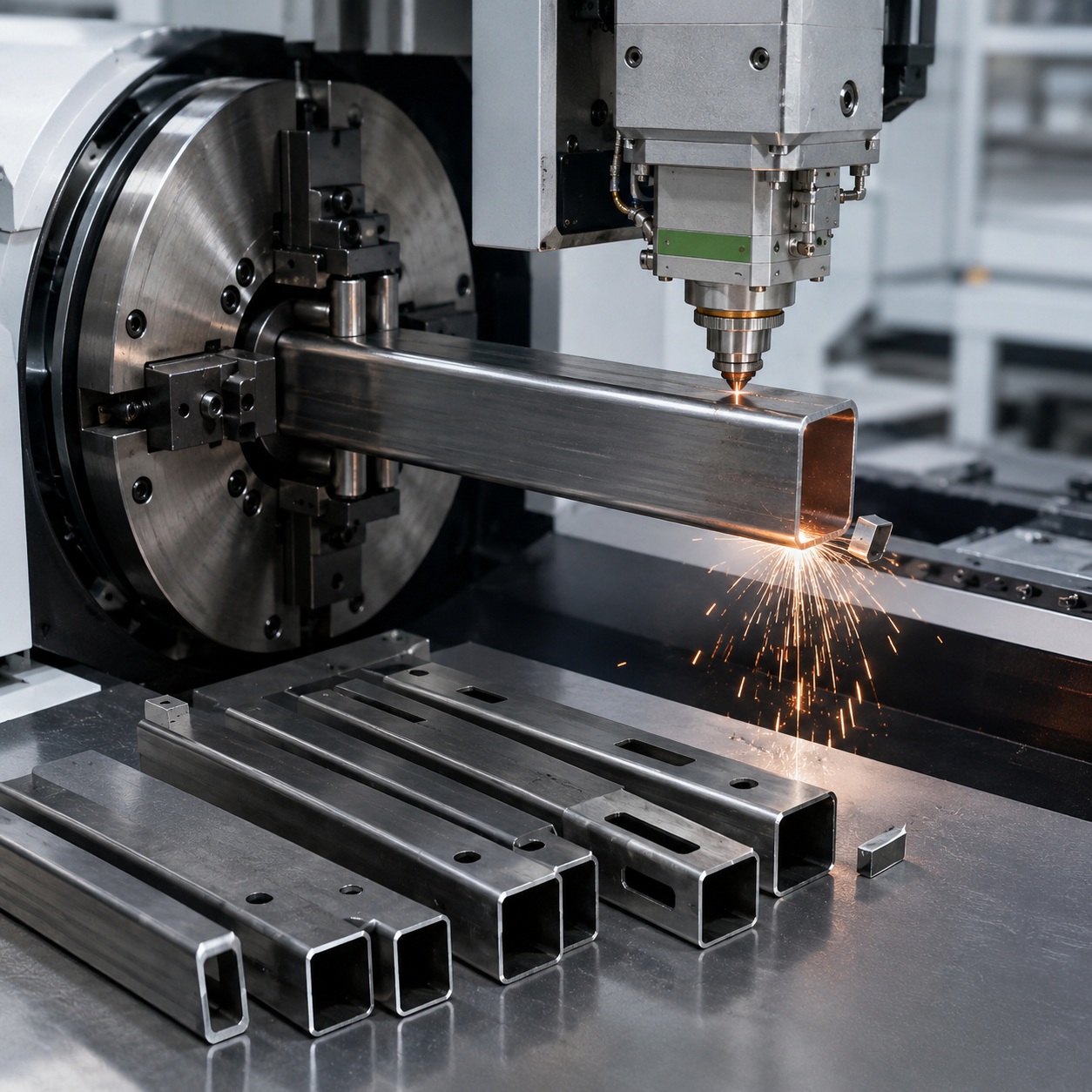 Zero Tail Cutting in Laser Tube Cutting: How It Reduces Material Waste Featured Image
