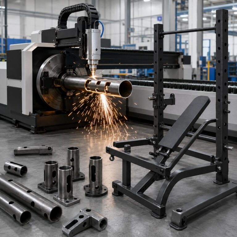 Fitness Equipment Laser Cutting: Why Tube Laser Cutting Improves Frame Production Featured Image