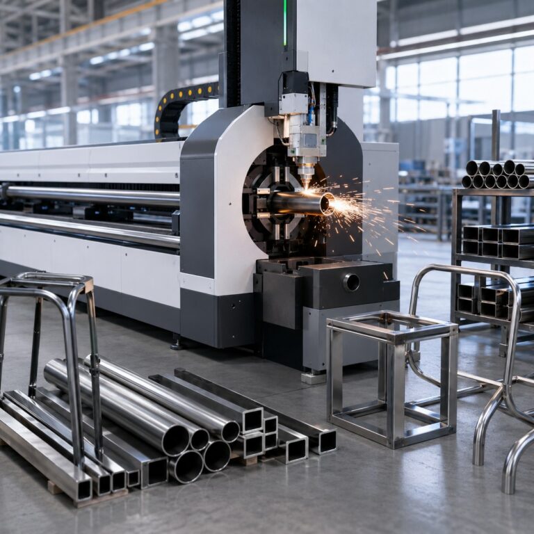How Laser Tube Cutting Machines Improve Metal Furniture Manufacturing Featured Image